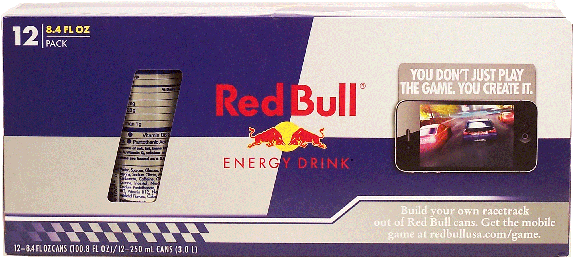 Red Bull  carbonated energy drink, 8.5-fl. oz. cans Full-Size Picture